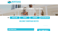 Desktop Screenshot of mortgagemeister.com