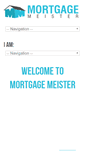 Mobile Screenshot of mortgagemeister.com